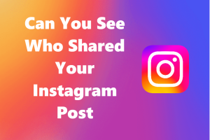 Can You See Who Shared Your Instagram Post