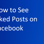 See Liked Posts on Facebook