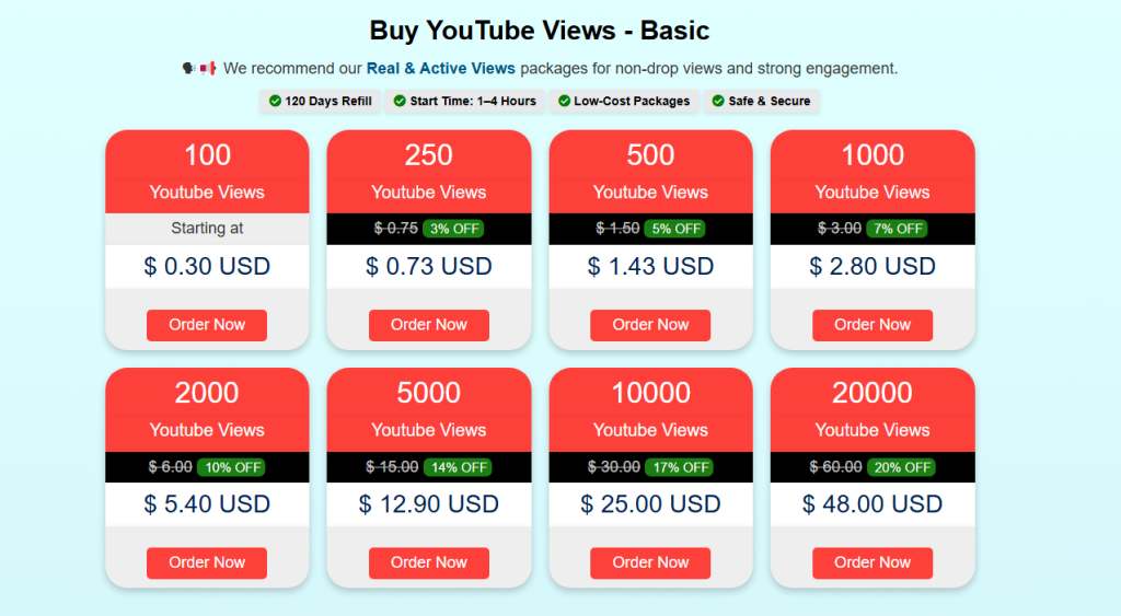 Buy YouTube Views