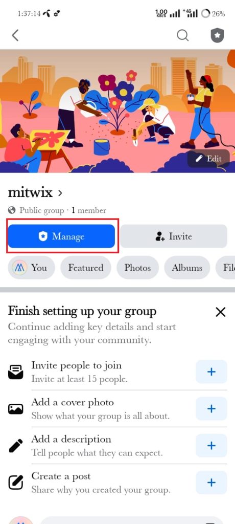 how to delete a group of facebook