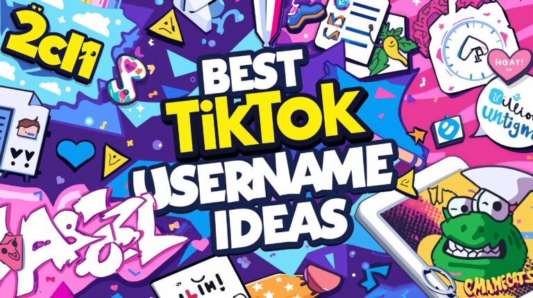 Best TikTok Username Ideas