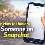 how to unblock someone on snapchat​