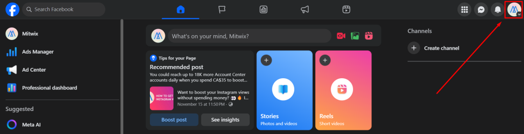 how to add admin to facebook page