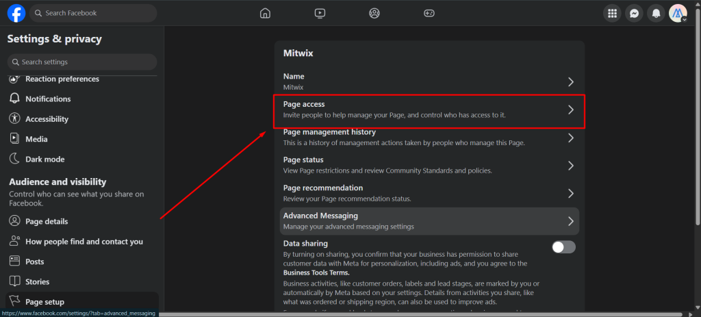 how to add admin to facebook page