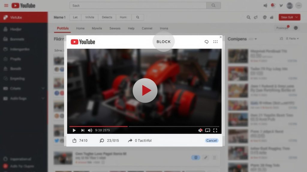 how do i block a youtube channel