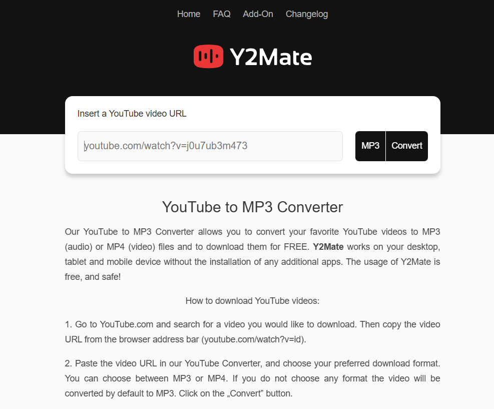 youtube to mp3 converter​