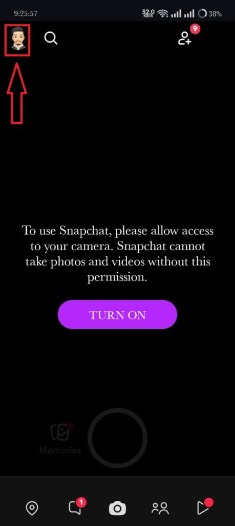 snapchat delete account​