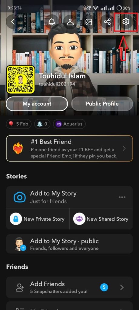 snapchat delete account​