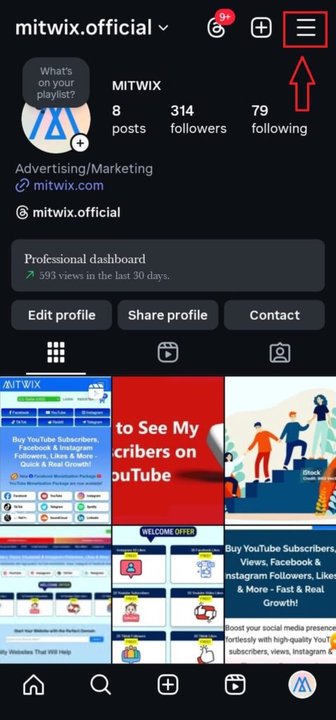 Unrepost on Instagram