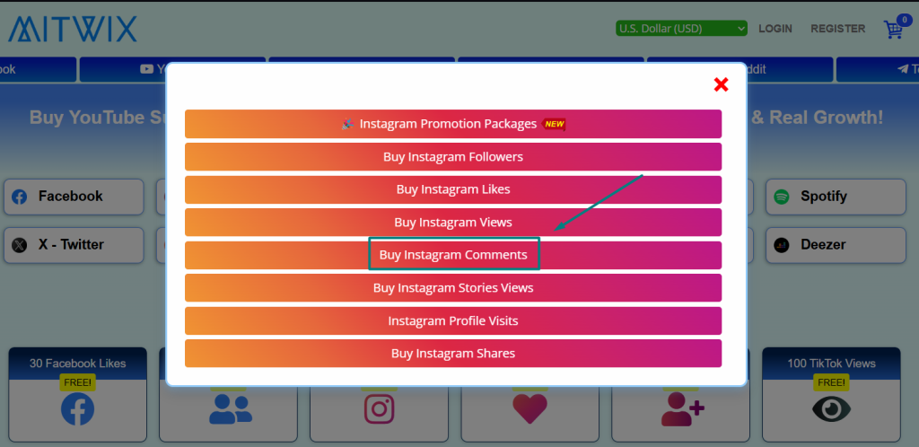 buy instagram comments