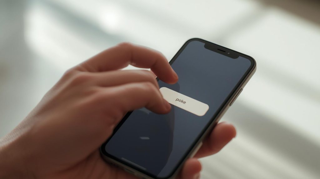  when someone pokes you on facebook