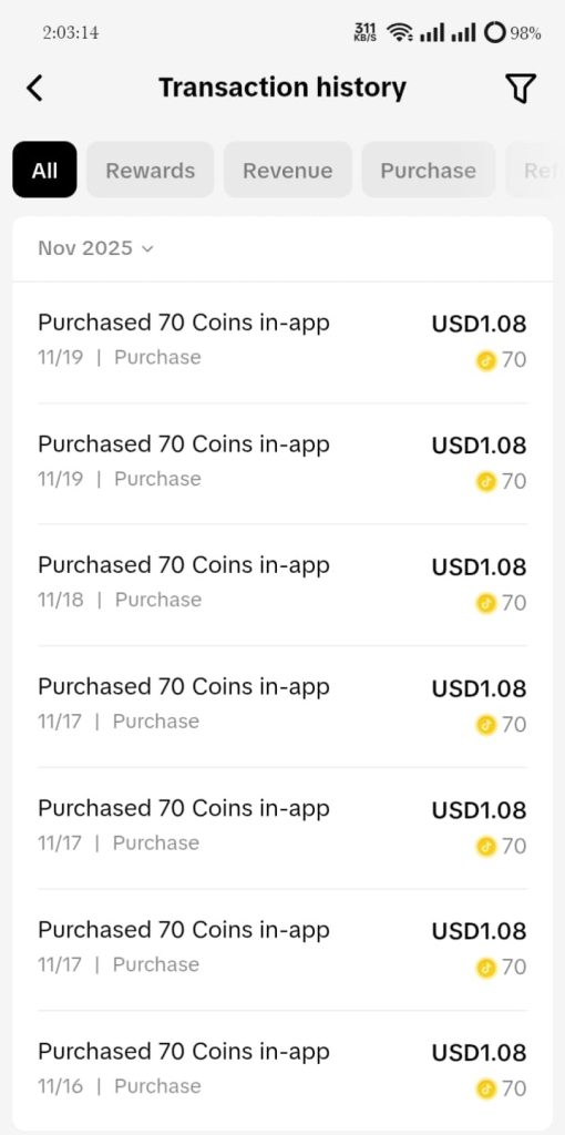 Buy TikTok Coins