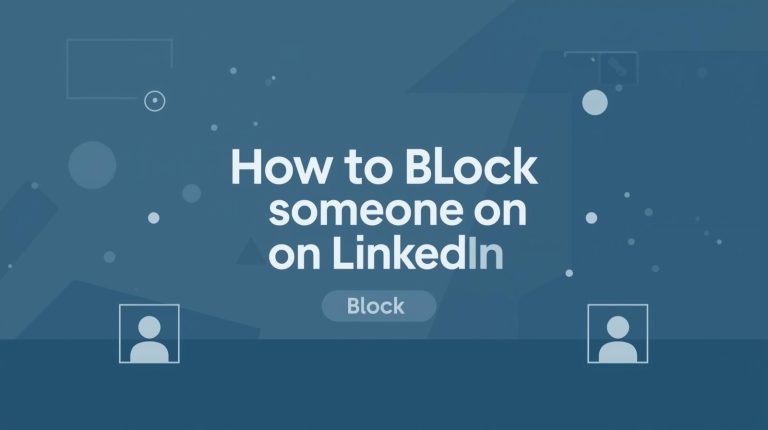 Block Someone on LinkedIn