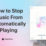 how to stop apple music from automatically playing