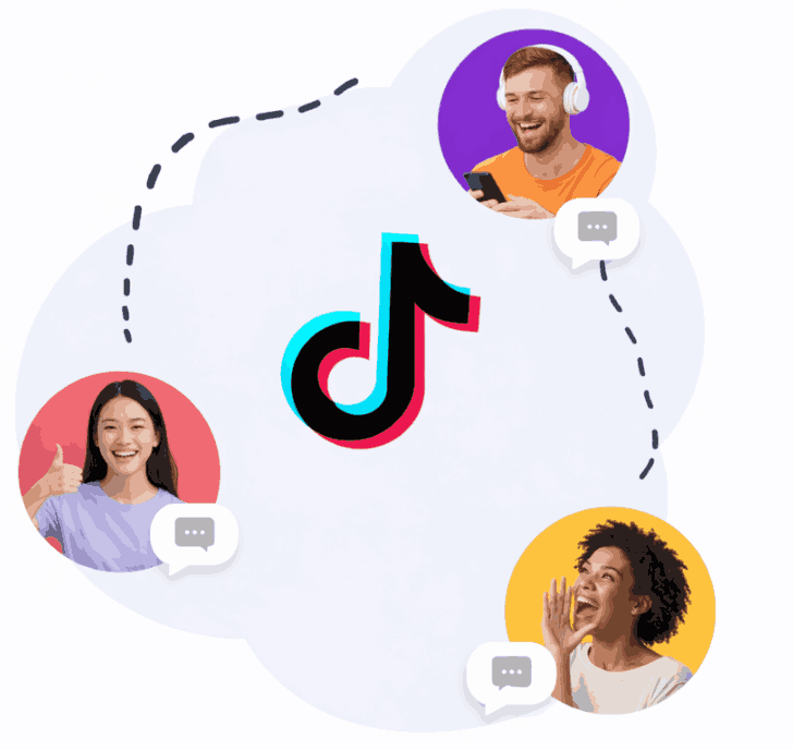Mitwix dashboard showing TikTok comment delivery